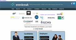 Desktop Screenshot of evenbreak.co.uk